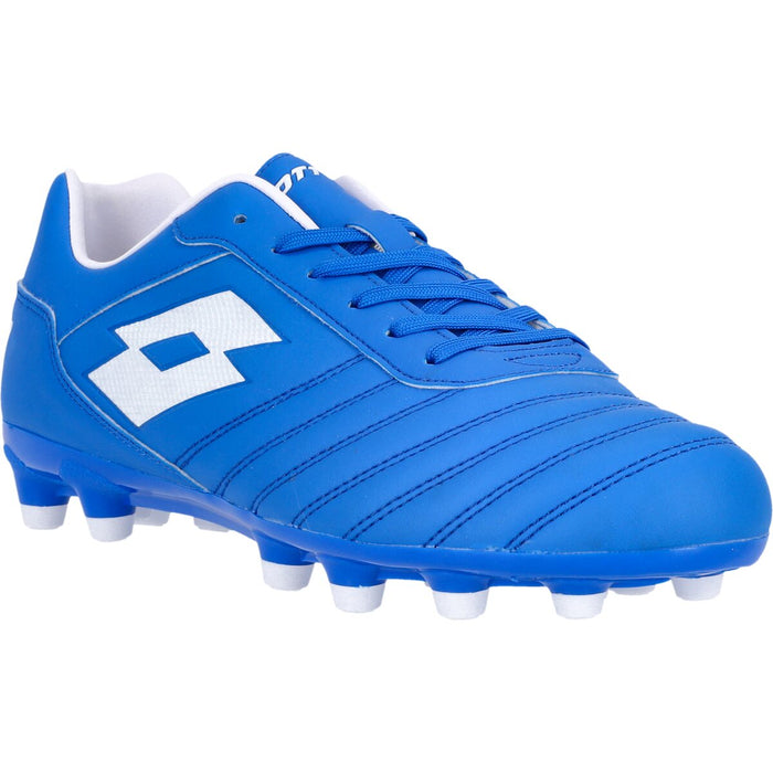 LOTTO MILANO 700 AGM Soccer Boot 7JV Pacific Blue/All White