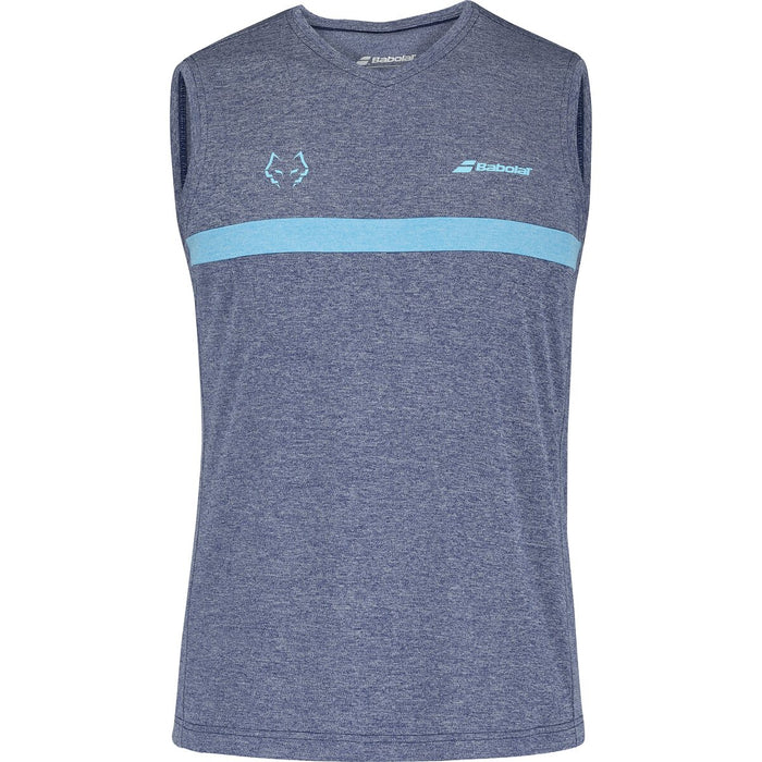 BABOLAT MUSCLE TANK J. LEBRON T-shirt 4005 Estate Blue Hthr