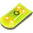 ENDURANCE Magnetic reflector with 4 Leds (Salzmann) Salzmann 5001 Safety Yellow