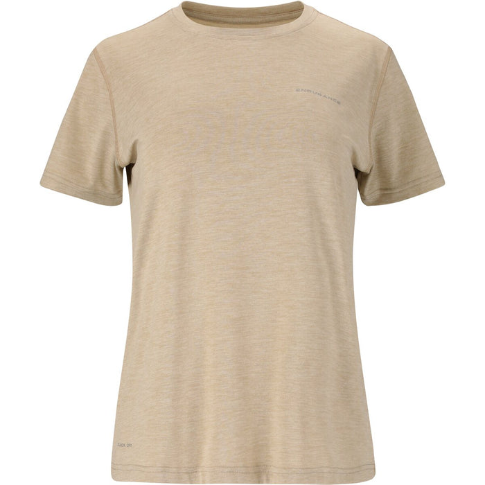 ENDURANCE Maje W Melange S/S Tee T-shirt 1153 Dove