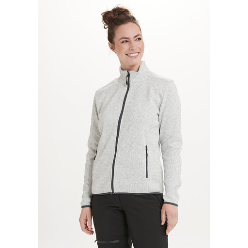 WHISTLER Maleo W Melange Fleece Jacket Fleece 1004 Pearl Grey