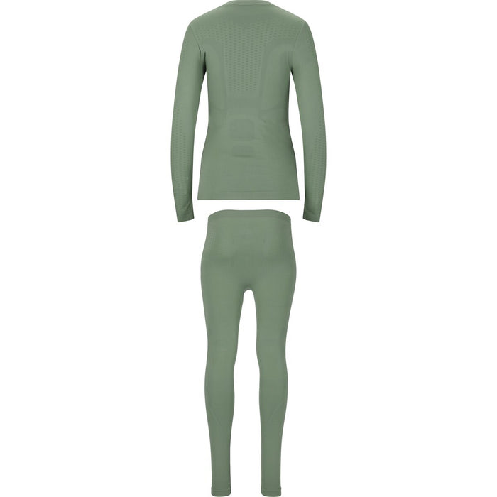 WHISTLER Mall W Seamless Underwear Set Baselayer 3058 Balsam Green