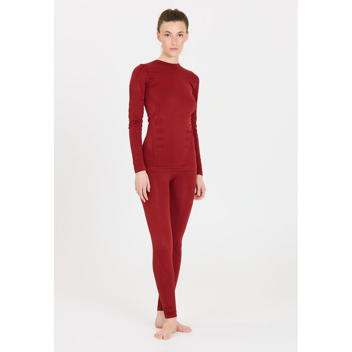 WHISTLER Mall W Seamless Underwear Set Baselayer 4260 Sun-Dried Tomato