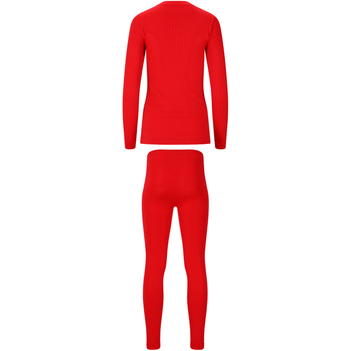 WHISTLER Mall W Seamless Underwear Set Baselayer 4367 True Red