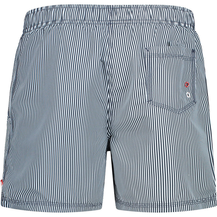 CMP Man Beach Shorts Striped Shorts 21ZE Navy-Bianco