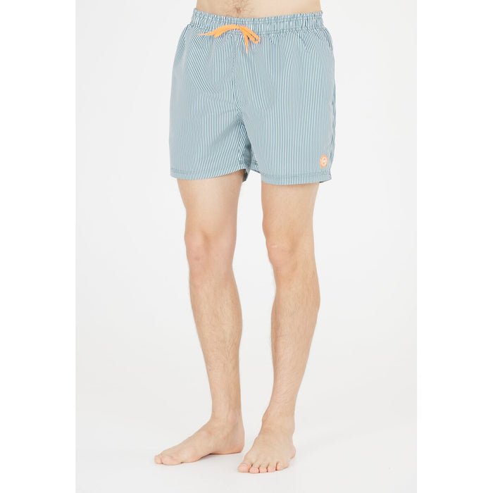 CMP Man Beach Shorts Striped Shorts 40ZR Hydro-Bianco