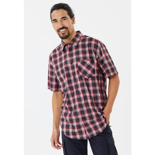 CMP Man Functional Shirt Sh.Sleeve Shirt 89ZC B.Co-Salsa