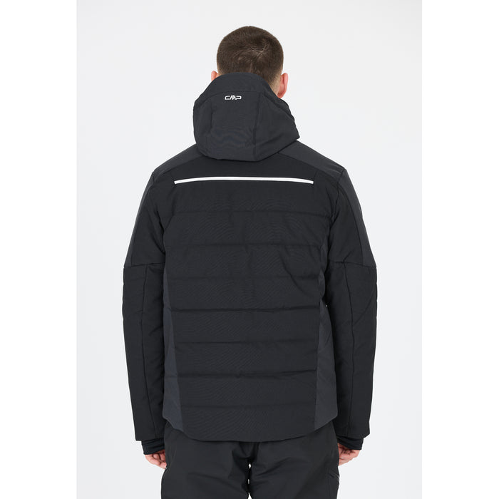 CMP Man Jacket Fix Hood Jacket 38US Nero-Antracite