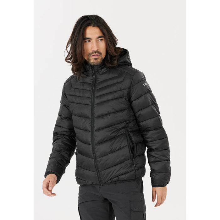 CMP Man Jacket Snaps Hood Jacket U901 Nero