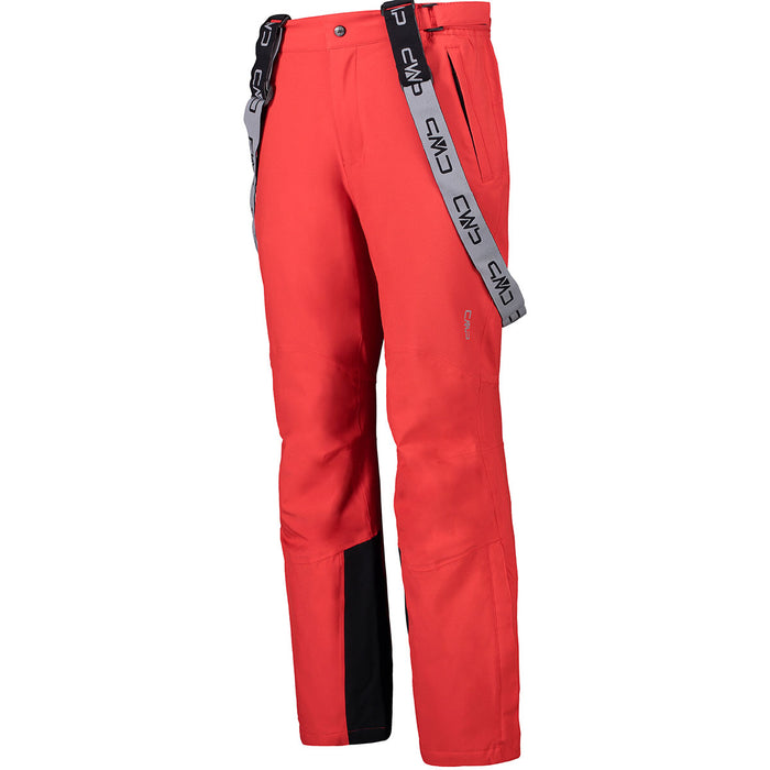 CMP Man Ski Pant 4-Way Stretch WP10000 Pants C580 Ferrari