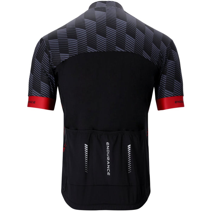 ENDURANCE Manhatten M Cycling/MTB S/S Shirt Cycling Shirt 1001 Black