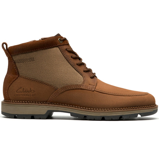 CLARKS ESSENTIALS Maplewalk Rise G Boots 5234 Dark Tan Lea