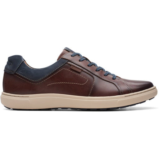 CLARKS PREMIUM Mapstone Lace G Shoes 5249 Mahogany Leather