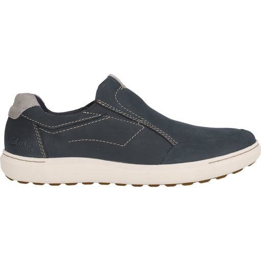 CLARKS PREMIUM Mapstone Step G Shoes 2249 Navy Nubuck