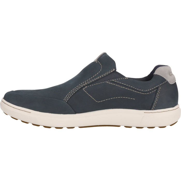 CLARKS PREMIUM Mapstone Step G Shoes 2249 Navy Nubuck