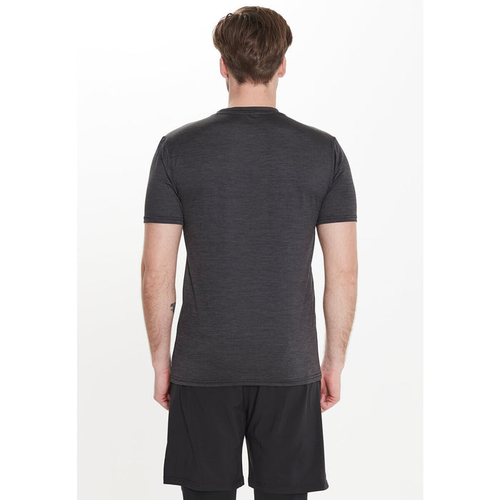 ENDURANCE Mell M Melange S/S Tee T-shirt 1001 Black