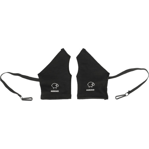 ZANIER Merino Pulse Warmer Leash Gloves ZA2000 Black