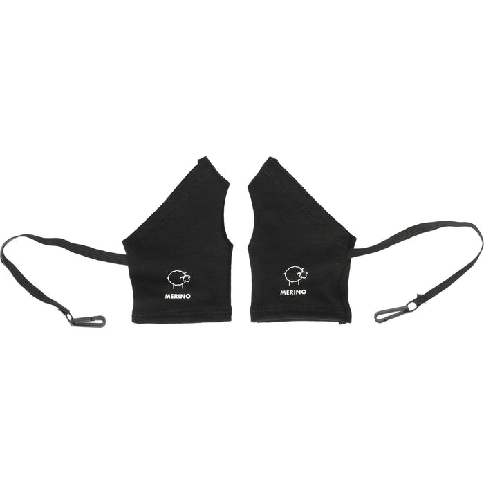 ZANIER Merino Pulse Warmer Leash Gloves ZA2000 Black