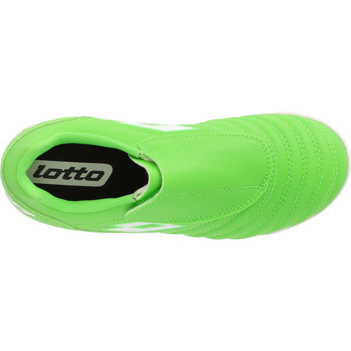 LOTTO Milano 700 ID JR S Soccer Boot 29W Spring Green/All White