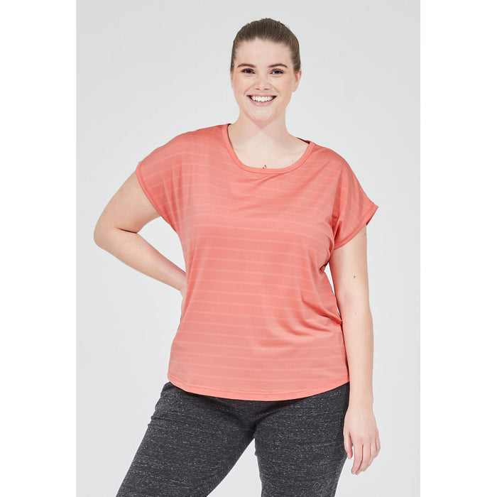 Q SPORTSWEAR Minsta W Tee T-shirt 4144 Shell Pink