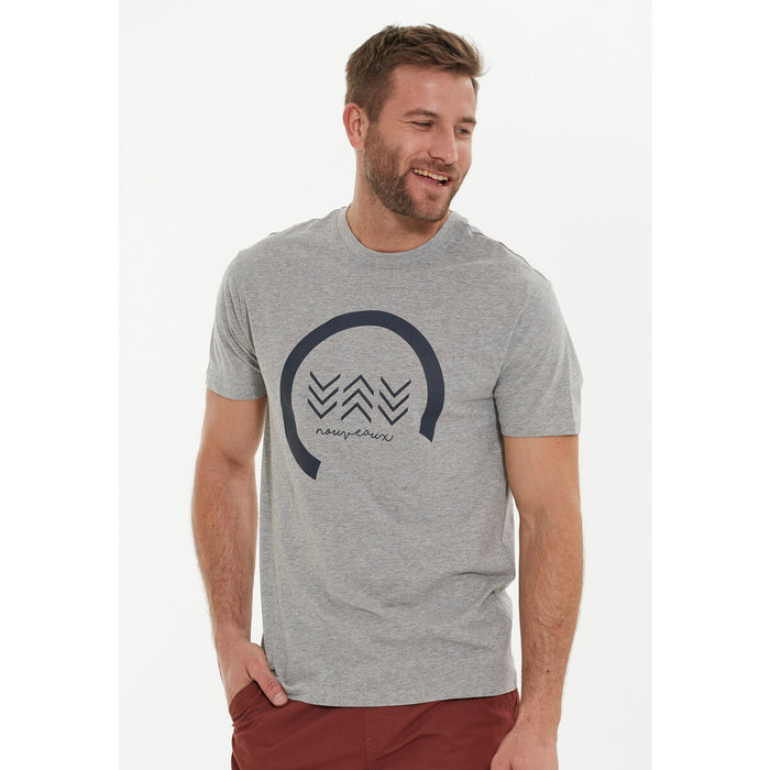 CRUZ Mitchin M SS T-shirt T-shirt 1005 Light Grey