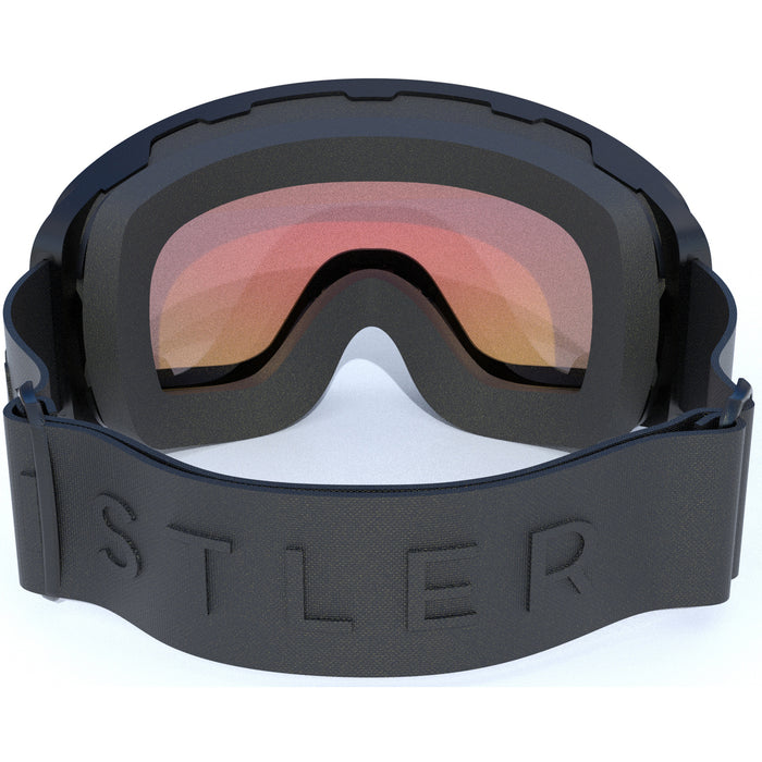 WHISTLER Morzine Topaz V Elite Ski Goggle w/ Magnetic Interchangeable Lens Ski goggle 1001 Black