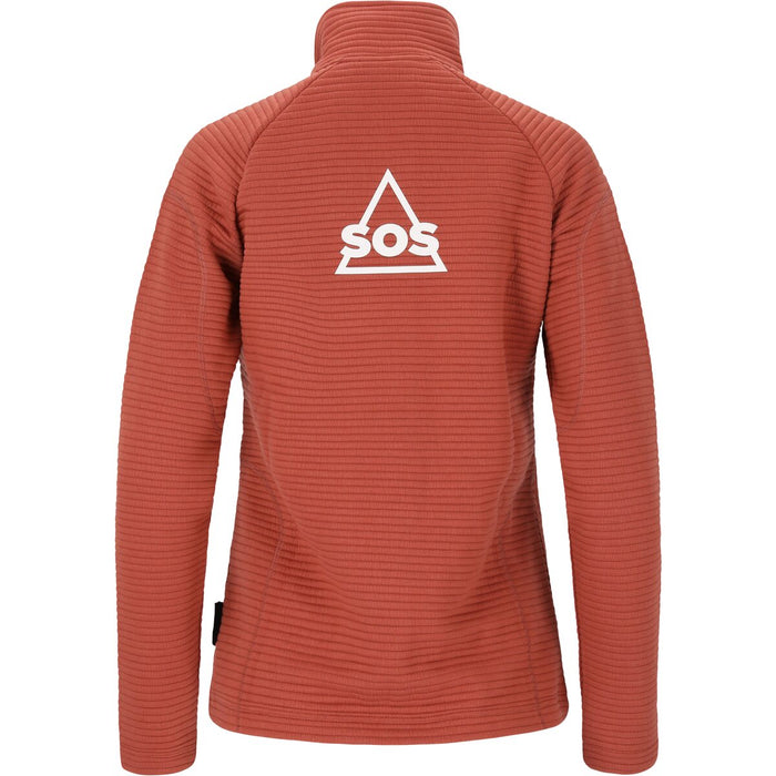 SOS Muju W Full Zip Midlayer Midlayer 4248 Cedar Wood