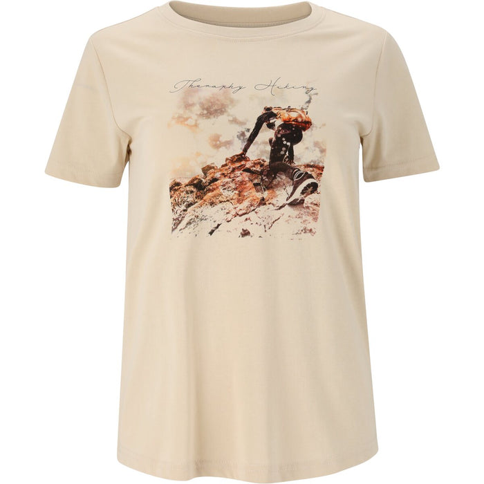 NORTH BEND Myrah W SS Tee T-shirt 1106 Oatmeal