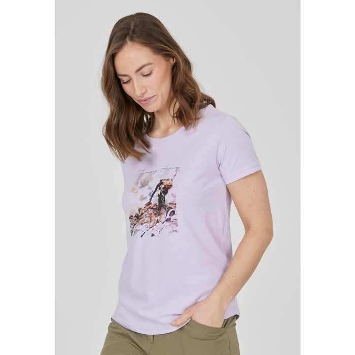 NORTH BEND Myrah W SS Tee T-shirt 4251 Pastel Lilac