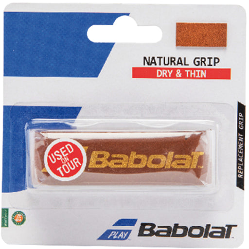 BABOLAT NATURAL GRIP - 1 pcs Grip 131 Brown