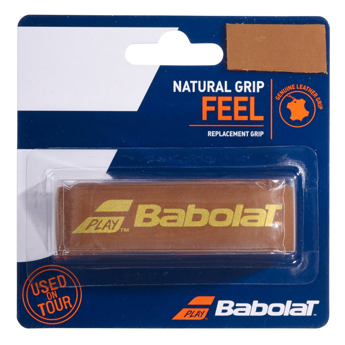 BABOLAT NATURAL GRIP - 1 pcs Grip 131 Brown