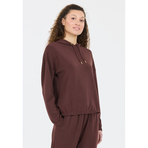 ATHLECIA Namier W Hoody Sweatshirt 4241 Fudge