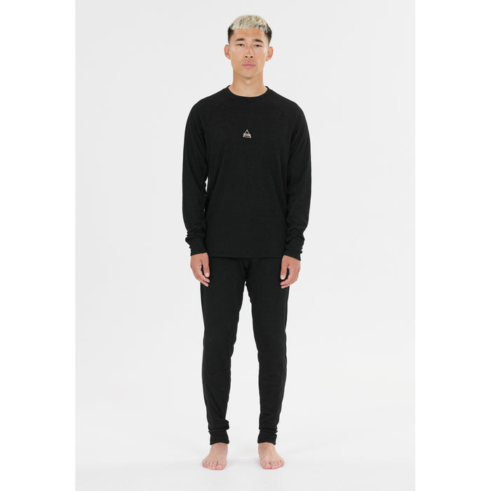 SOS Namsan M LS Baselayer Set Baselayer 1001 Black