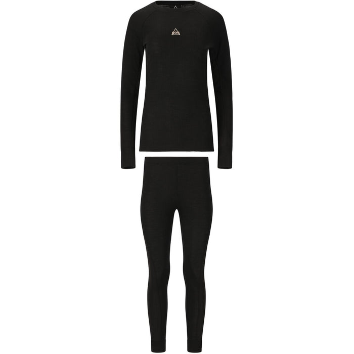 SOS Namsan W LS Baselayer Set Baselayer 1001 Black