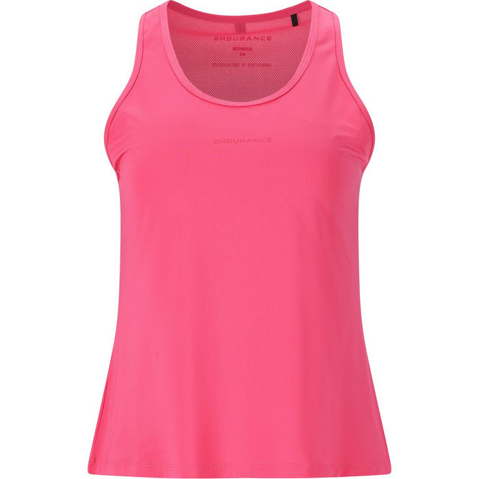 ENDURANCE Nan W Running Top Top 4049 Fandango Pink