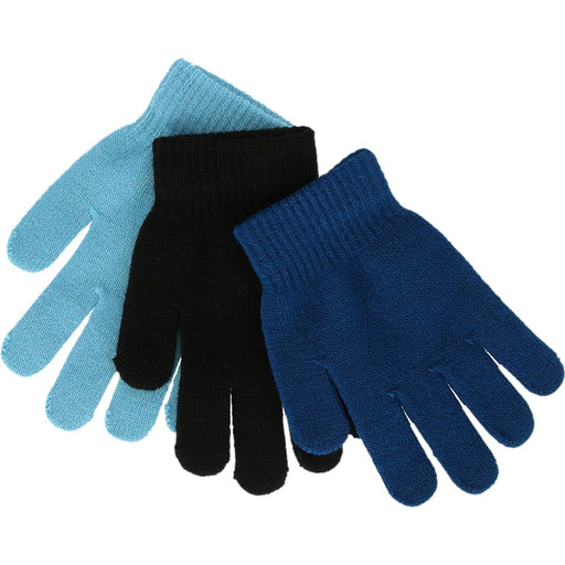 ZIGZAG Neckar Knitted 3-Pack Gloves Gloves 2191 Adriatic Blue