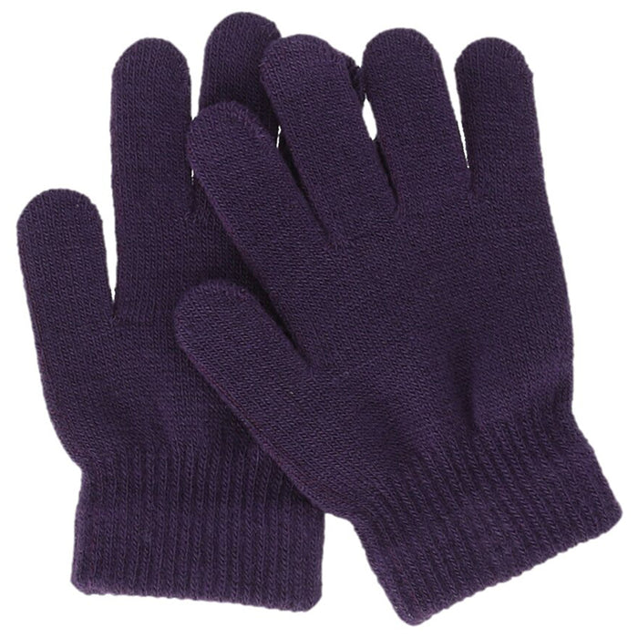 ZIGZAG Neckar Knitted 3-Pack Gloves Gloves 4149 Purple Pennant