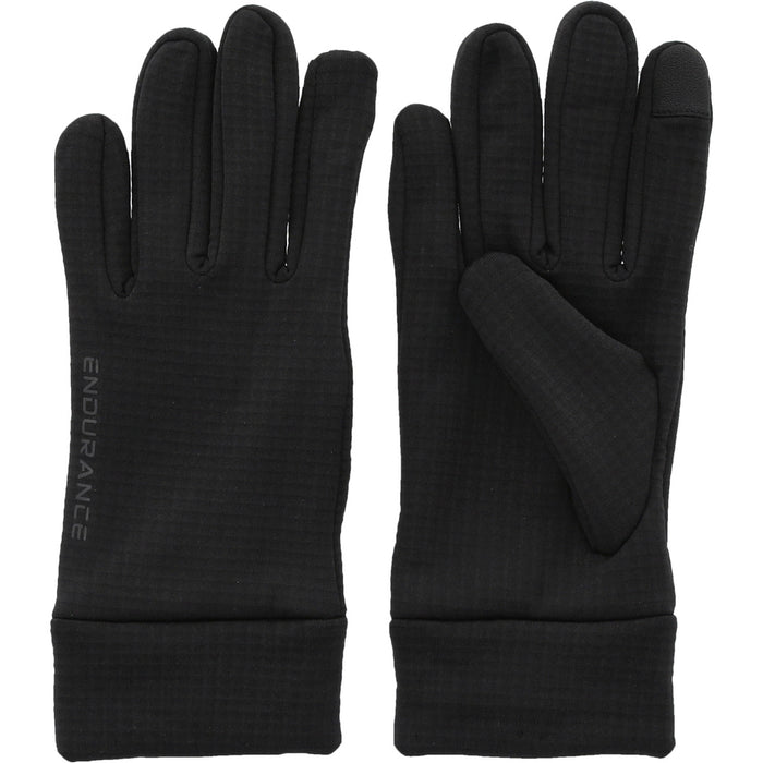 ENDURANCE Nevier Waffle Gloves Gloves 1001 Black