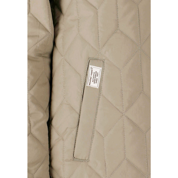 WEATHER REPORT Nokka W Long Quilted Jacket Jacket 1060 Chateau Gray