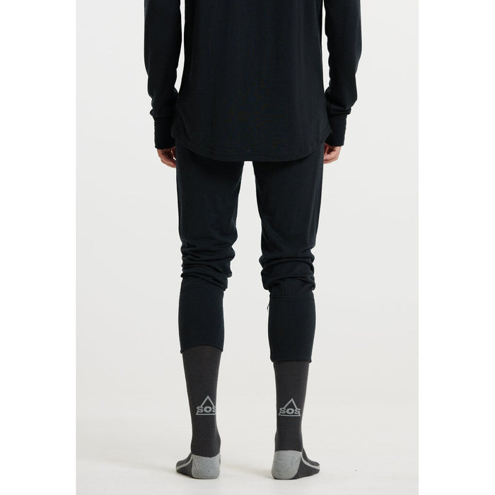 SOS Nuuk M wool baselayer pant Baselayer 1001 Black