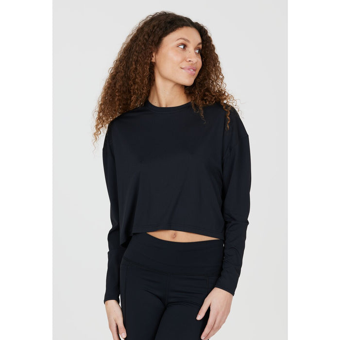 ATHLECIA Offner W L/S Tee T-shirt 1001 Black