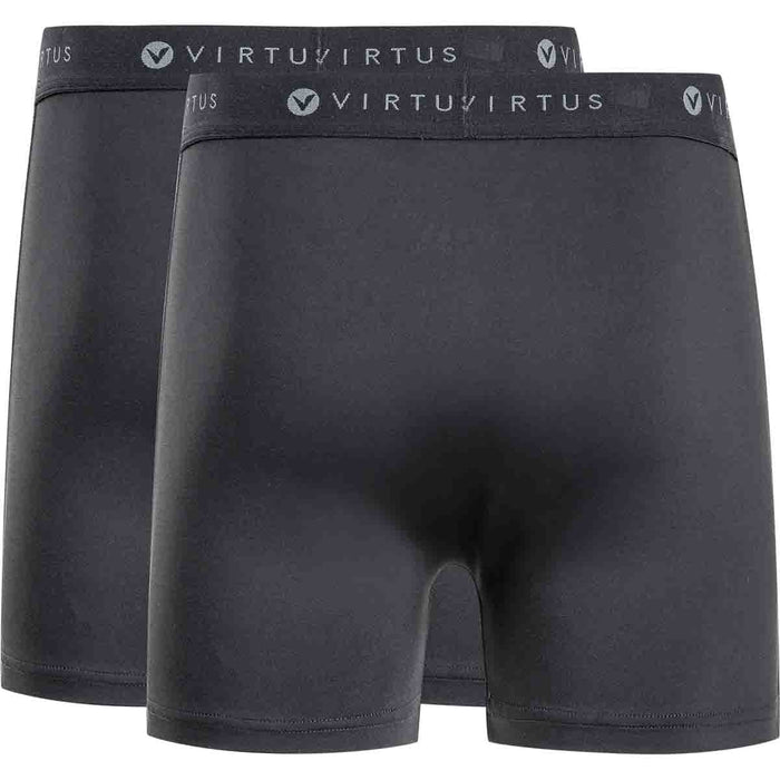 VIRTUS Ontel Boxer Shorts 2-pack Underwear 1001 Black