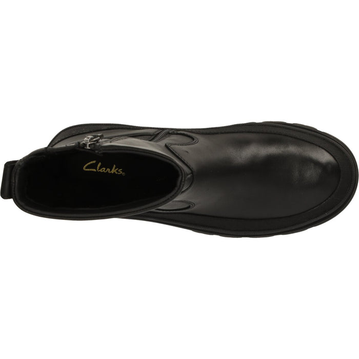 CLARKS PREMIUM Orianna2 Rise D Shoes 1216 Black Leather