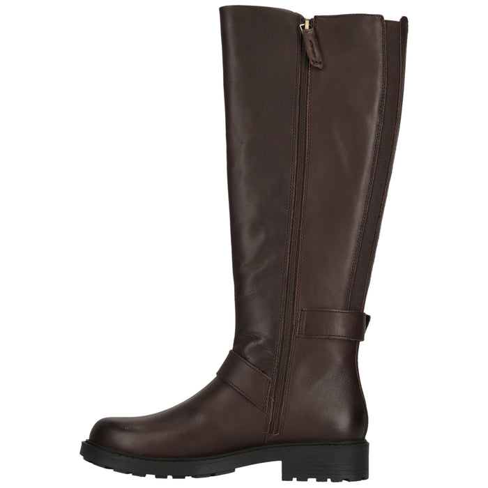 CLARKS PREMIUM Orinoco2 Tall D Shoes 5228 Dark Brown Lea