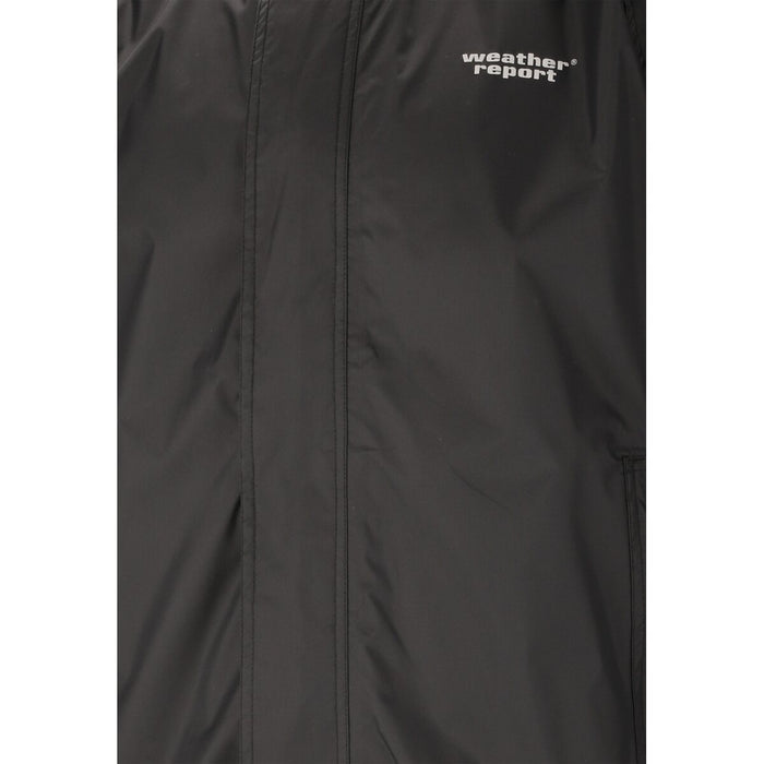 WEATHER REPORT Packo Jr. Packable AWG Set W-PRO 10000 Rain set 1001 Black