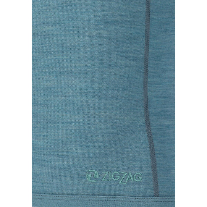 ZIGZAG Pattani Wool Underwear Set Baselayer 2191 Adriatic Blue