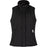 WEATHER REPORT Peggy W Quilted Waistcoat Vest 1001 Black