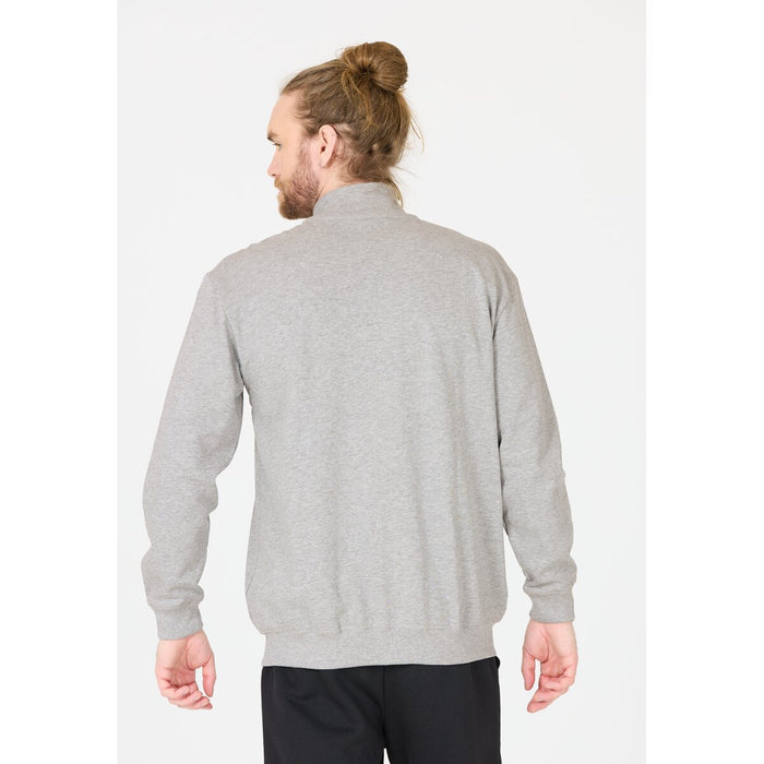 CRUZ Pitt M Zip Melange Sweatshirt Sweatshirt 1005 Light Grey Melange