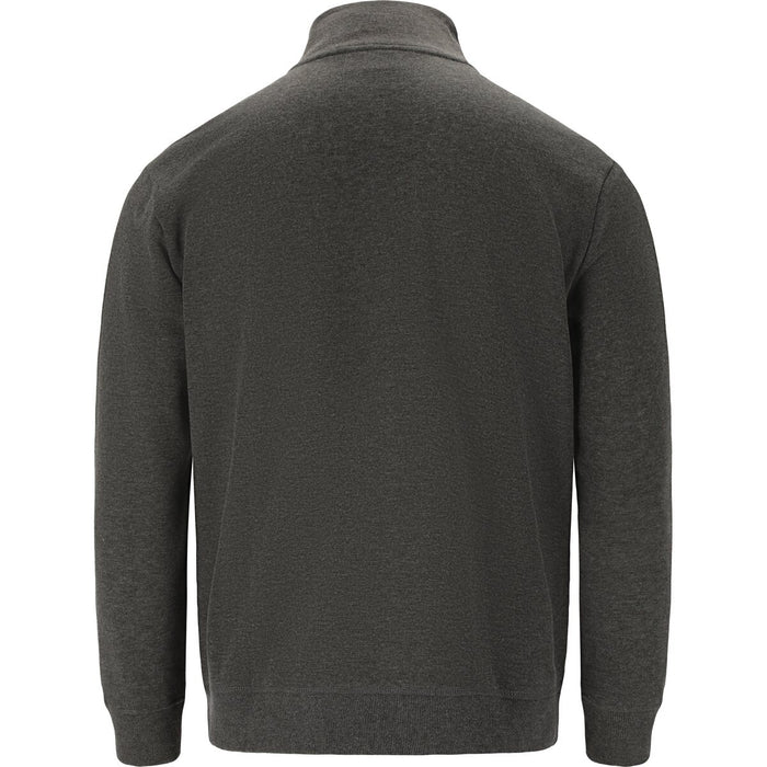 CRUZ Pitt M Zip Melange Sweatshirt Sweatshirt 1011 Dark Grey Melange