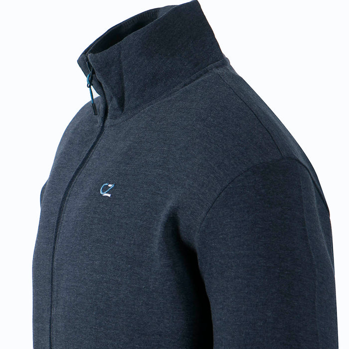 CRUZ Pitt M Zip Melange Sweatshirt Sweatshirt 2048 Navy Blazer